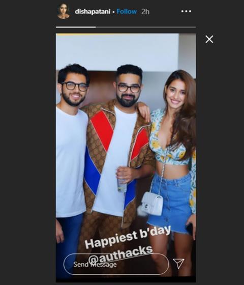 disha patani aditya thackeray