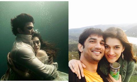 Sushant Singh Rajput and Kriti Sanon