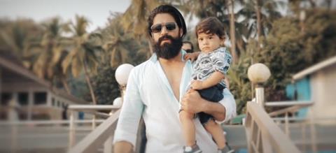 Superstar Yash with Son