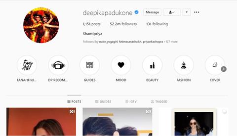 Deepika Padukone Instagram