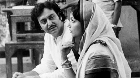 Sharmila Tagore and Soumitra Chatterjee