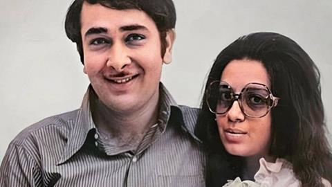 Randhir Kapoor and Babita KapooR