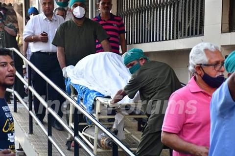 Randhir Kapoor Rajiv Kapoor funeral