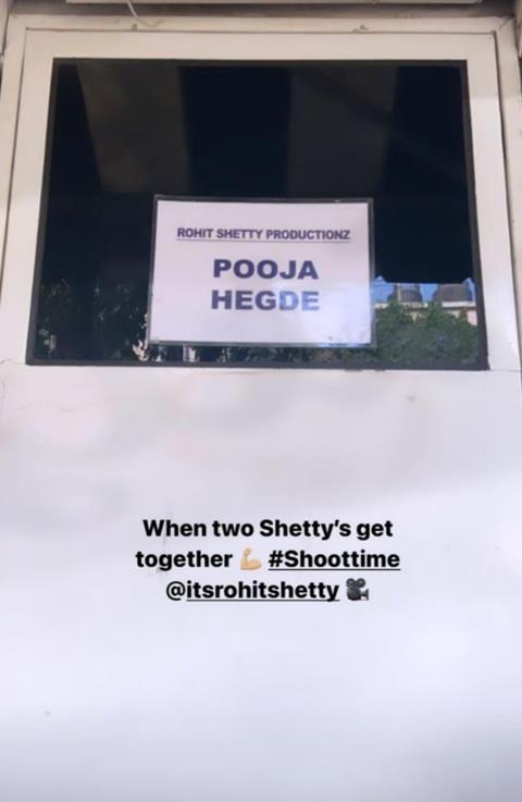 Pooja Hegde Cirkus Rohit Shetty and Ranveer Singh