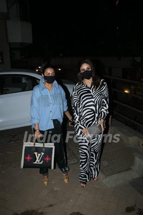 Kareena Kapoor with Amrita Arora