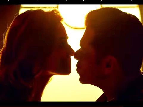 Salman Khan-Disha Patani kissing scene Radhe