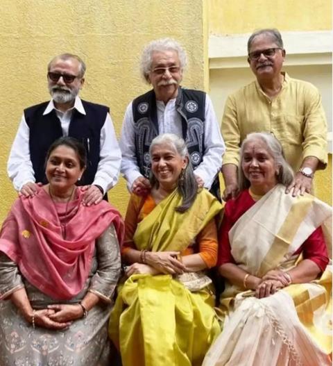 Pankaj Kapur, Supriya Pathak, Naseeruddin Shah and Ratna Pathak