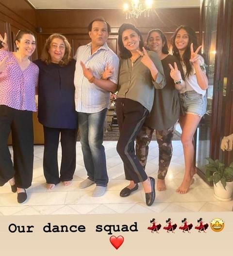 Neetu Kapoor's Instagram story