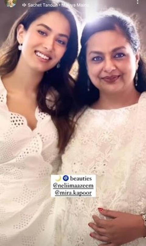 Mira Rajput and Neliima Azeem