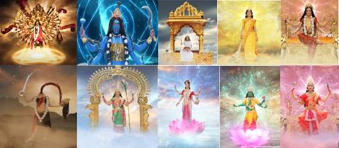 Ten Devi Avatars