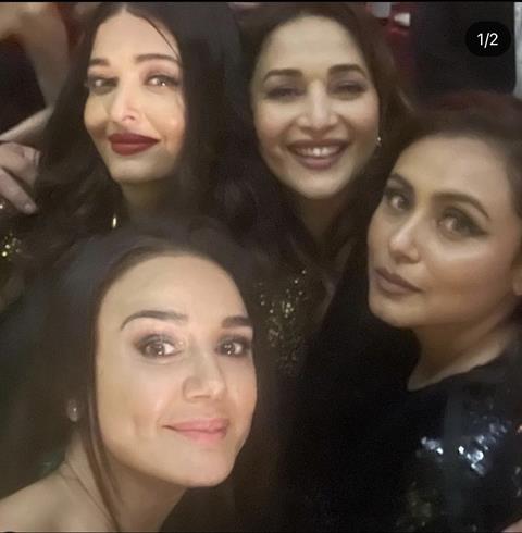 Aishwarya, Madhuri, Kareena and Rani