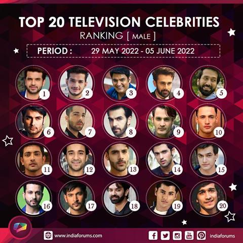 Top 20 Male Celebrities of the week