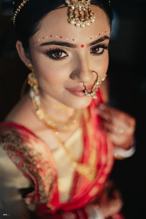 Shritama as a bride