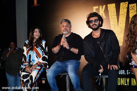 Mohit Suri, Ekta Kapoor, Arjun Kapoor snapped at the trailer launch of Ek Villain Returns