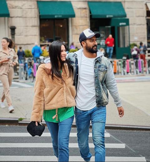 Vicky Kaushal and Katrina Kaif