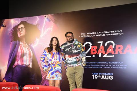 Ekta Kapoor and Anurag Kashyap spotted at trailer launch of Do Baaraa 
