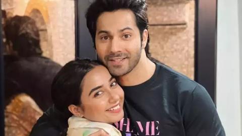 Varun Dhawan and Prajakta Kohli In JugJugg Jeeyo