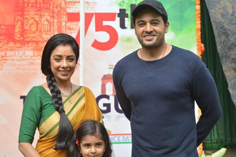 Rupali Ganguly, Gaurav Khanna and Asmi Deo