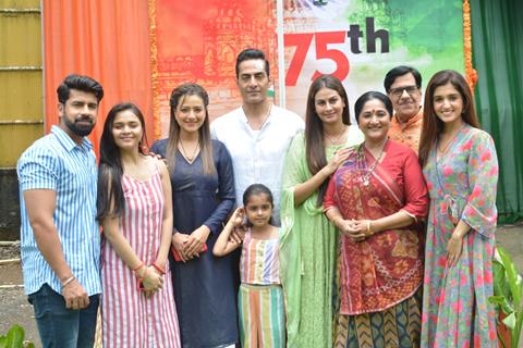 Cast of 'Anupamaa' celebrates Independence Day