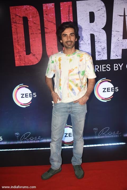  Mohit Sehgal clicked at the premiere of Zee5 show Duranga
