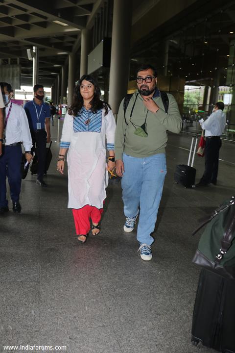 Ekta Kapoor, Anurag Kashyap snapped at the airport 