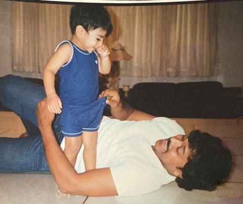 Ram charan and Chiranjeevi