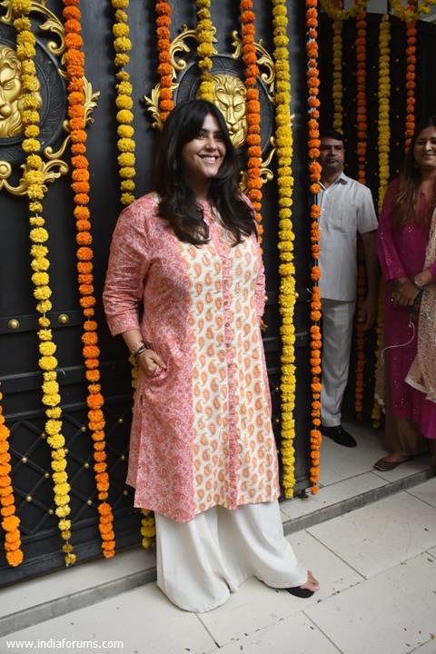 Ekta Kapoor spotted outside her residency