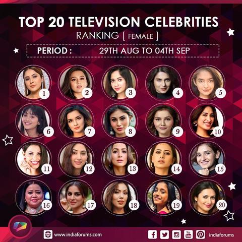 TOP 20 Female Celebs of the week