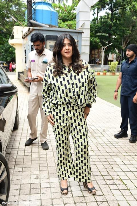 Ekta Kapoor spotted at Trailer launch of Goodbye 