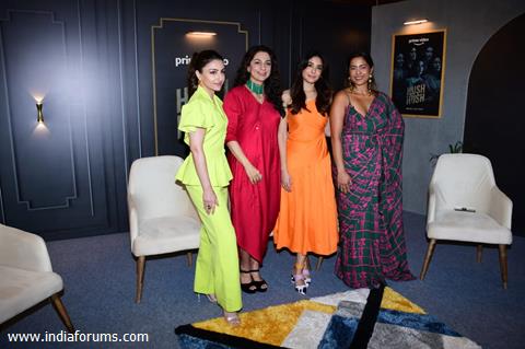 Soha Ali Khan, Kritika Kamra, Karishma Tanna, Juhi Chawla and others celebs snapped for promoting Hush Hush at JW Marriott in Juhu