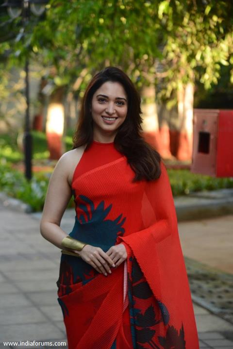 Tamannaah Bhatia spotted for special screening of Babli Bouncer