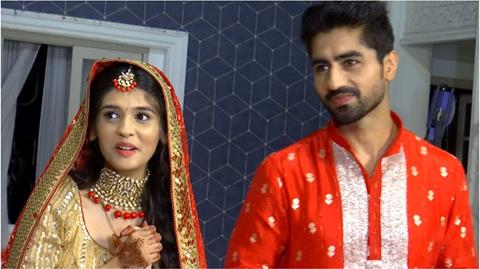 Harshad Chopda and Pranali Rathod