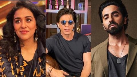 Yasra, Shah Rukh Khan and Ayushmann Khurrana 