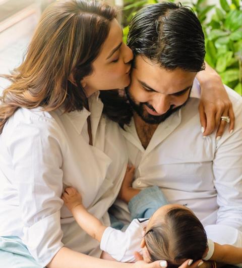 Kajal Aggarwal, Gautam Kitchlu and Neil