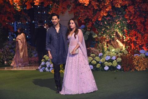 Varun Dhawan and Natasha Dalal