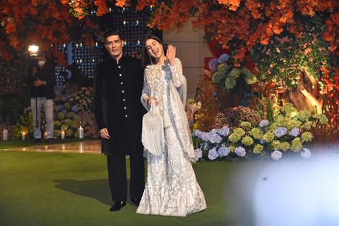 Sara Ali Khan and Manish Malhotra 