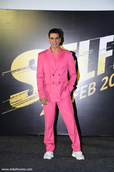  Akshay Kumar  snapped at the trailer launch of Selfiee