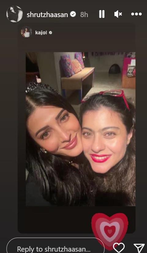 Shruti and Kajol