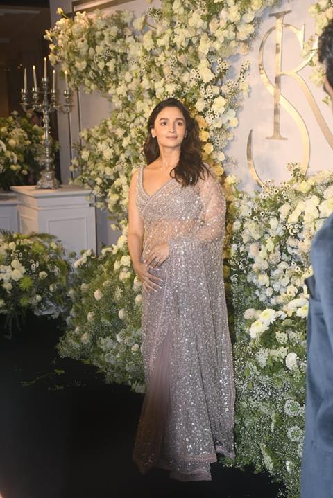 Alia bhatt outlet silver dress