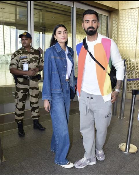 KL Rahul and Athiya Shetty