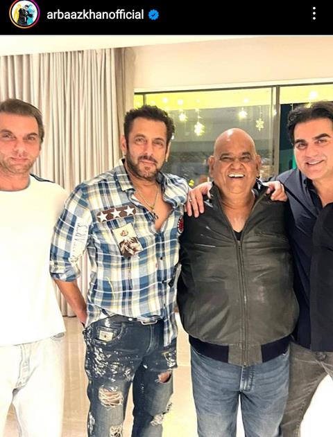 Arbaaz Khan's Instagram post 