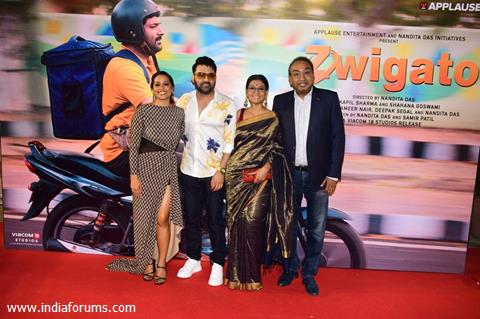 Shahana Goswami, Kapil Sharma, Nandita Das attend the premiere of Zwigato