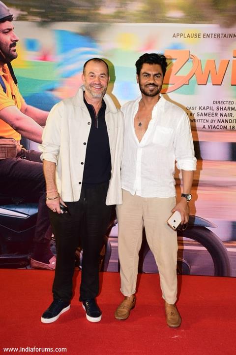 Gaurav Chopra attend the premiere of Zwigato