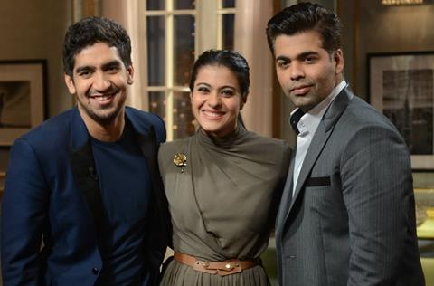 Kajol and Ayan Mukerji