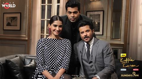 Anil Kapoor and Sonam Kapoor