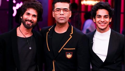 Shahid Kapoor and Ishaan Khatter