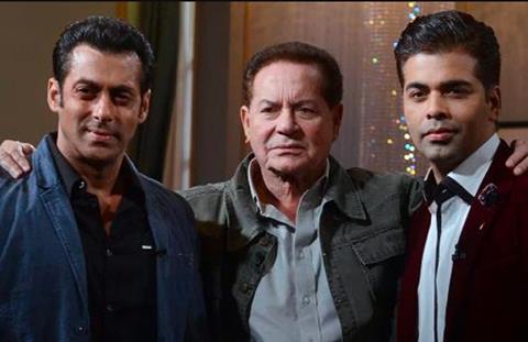 Salman Khan and Salim Khan