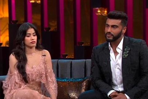 Arjun Kapoor and Janhvi Kapoor