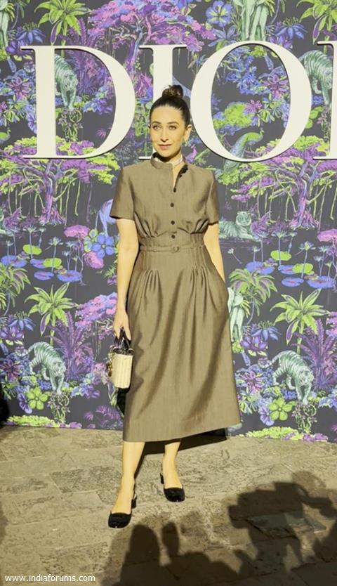 Karisma Kapoor attend Dior 2023 show at Gateway of India, Mumbai