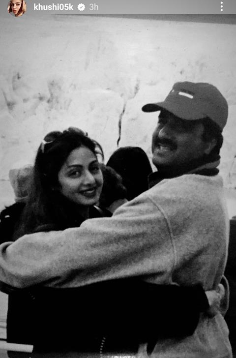 Sridevi and Boney Kapoor 